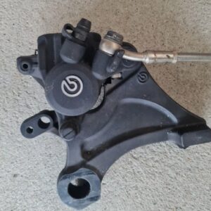 Triumph Street Triple 675 Rear Brake Caliper with brake plate and brake pads