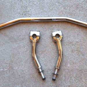 Yamaha XV 250 Virago Handlebar and Risers - 22mm 7/8 Drag Style Handlebars