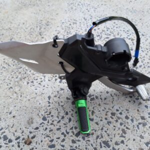 Kawasaki Ninja 650/Z650/ER650 Right Footpeg, Hanger & Brake Pedal